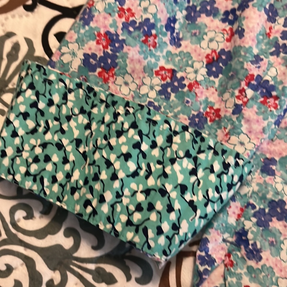 Talbots Floral Button Front Shirt - Picture 5 of 7